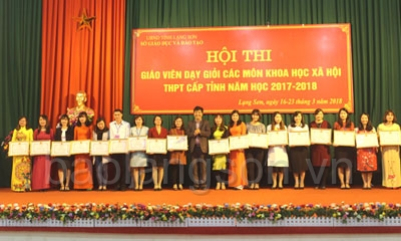 Tổng kết hội thi giáo viên dạy giỏi cấp tỉnh