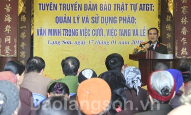 Tuyên truyền thực hiện nếp sống văn minh mùa lễ hội