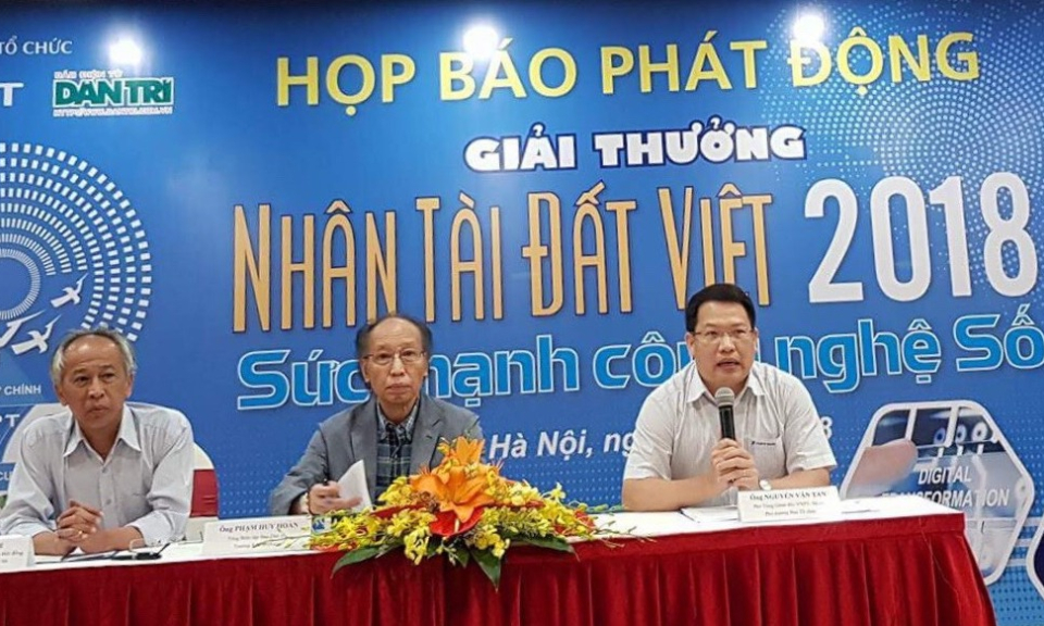 Chính thức phát động giải thưởng Nhân tài Đất Việt 2018