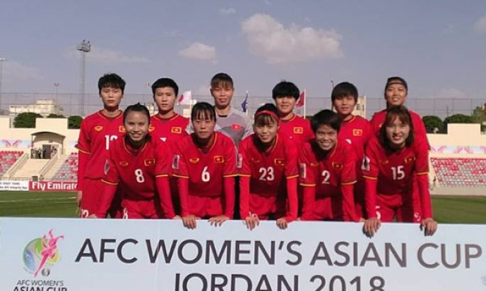 Asian Cup: Đội tuyển nữ Việt Nam thua đậm Nhật Bản 0-4 ở trận ra quân