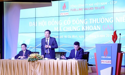 PV GAS: Đặt mục tiêu chia cổ tức 40% trong năm 2018