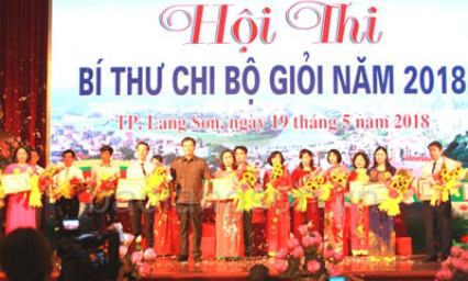 Chung kết Hội thi Bí thư Chi bộ giỏi