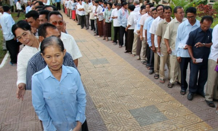 Ủy ban bầu cử Campuchia bắt đầu tuyên truyền về cuộc tổng tuyển cử