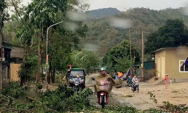 Đề phòng dông lốc, mưa đá và gió giật mạnh ở Hòa Bình, Sơn La