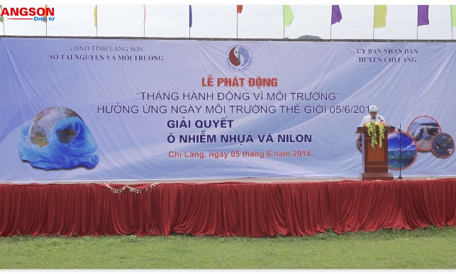 PHÁT ĐỘNG "THÁNG HÀNH ĐỘNG VÌ MÔI TRƯỜNG" VÀ HƯỞNG ỨNG NGÀY MÔI TRƯỜNG THẾ GIỚI 2018