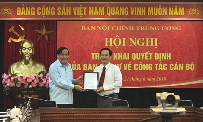 Bổ nhiệm đồng chí Nguyễn Thái Học giữ chức Phó Trưởng ban Nội chính Trung ương