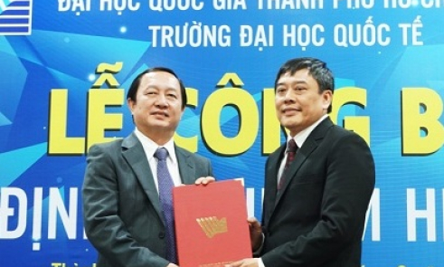 Trường Đại học Quốc tế có Hiệu trưởng mới