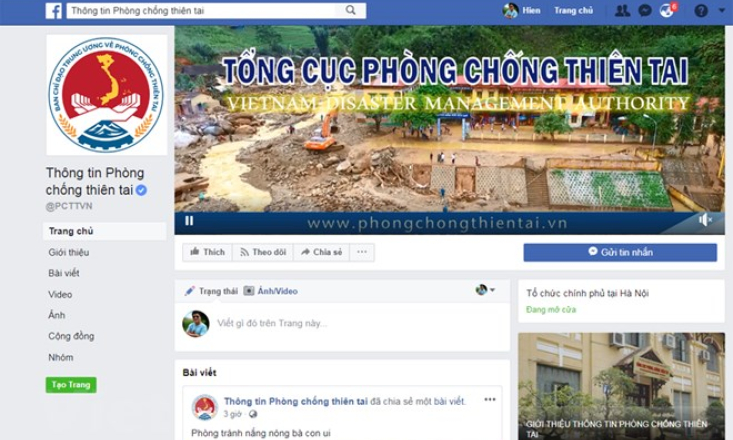 Facebook hỗ trợ Việt Nam dùng công nghệ ứng phó thảm họa thiên tai