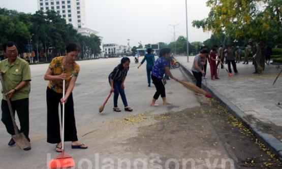 Thành phố Lạng Sơn phát động tháng Hành động vì môi trường