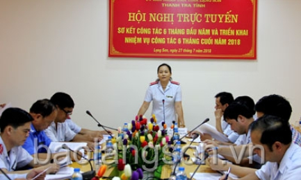 Thanh tra tỉnh sơ kết công tác 6 tháng đầu năm 2018