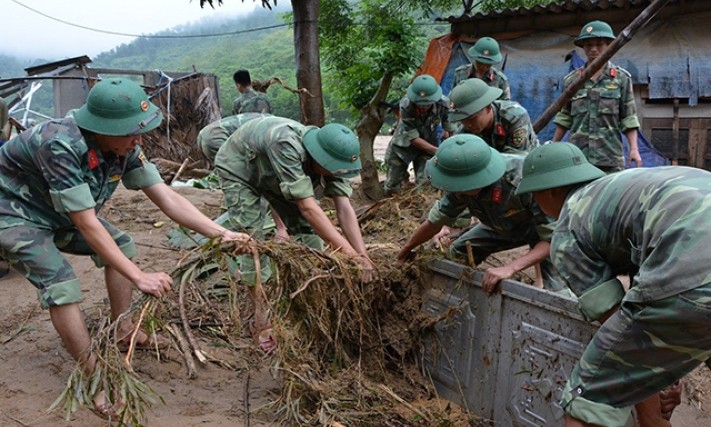 Yên Bái căng mình trước lũ dữ