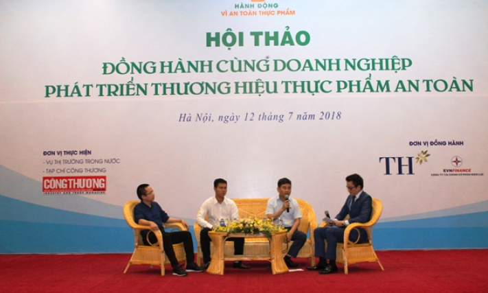 Đồng hành cùng doanh nghiệp phát triển thương hiệu thực phẩm an toàn