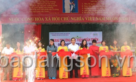 Khánh thành thư viện thân thiện tại Trường Tiểu học xã Yên Trạch