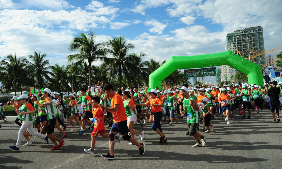 Sôi động cuộc thi Marathon quốc tế Đà Nẵng 2018