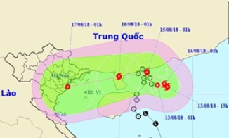 ATNĐ có thể mạnh lên thành bão, hướng vào Quảng Ninh, Hải Phòng