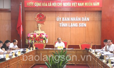 Họp Ban chỉ đạo tổ chức Ngày hội Na Chi Lăng năm 2018