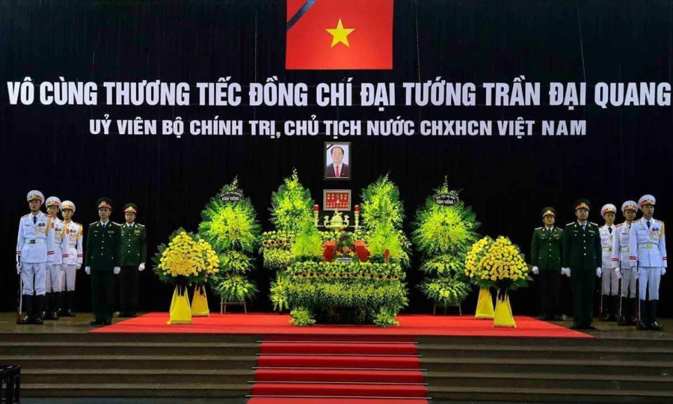 Lễ viếng Chủ tịch nước Trần Đại Quang