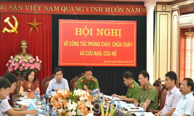 Hội nghị trực tuyến về công tác phòng cháy chữa cháy và cứu nạn cứu hộ