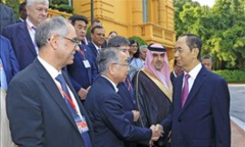 ASOSAI 14: Chủ tịch nước Trần Đại Quang tiếp các Trưởng đoàn dự Đại hội ASOSAI lần thứ 14