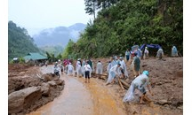 Nguy cơ cao xảy ra lũ quét và sạt lở đất