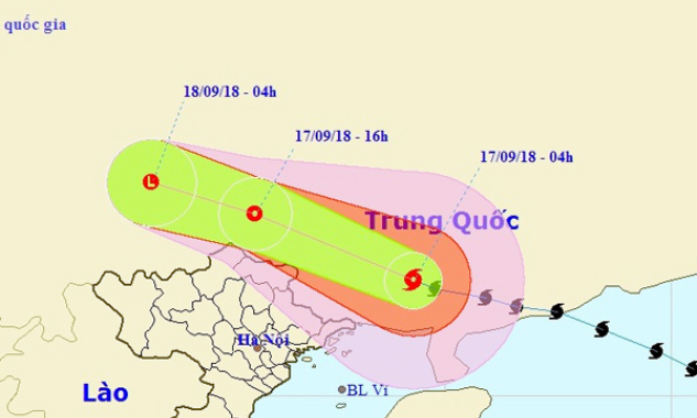 Bão số 6 gây mưa lớn, nguy cơ cao xảy ra lũ quét, sạt lở đất