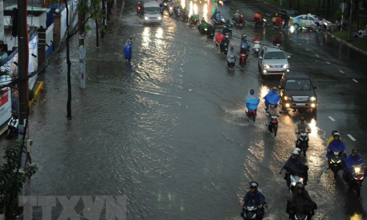 TP. HCM huy động nhiều máy bơm để chống ngập trong mùa mưa