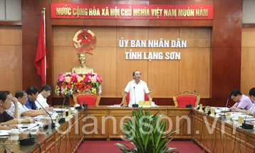 Họp Ban Chỉ đạo thực hiện dự án Hồ chứa nước Bản Lải