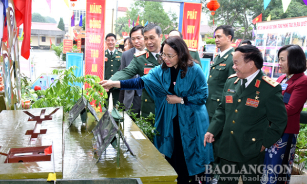 Bí thư Tỉnh ủy Lạng Sơn dự Đại hội thi đua quyết thắng lực lượng vũ trang tỉnh