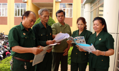 Cựu chiến binh góp sức bảo vệ môi trường