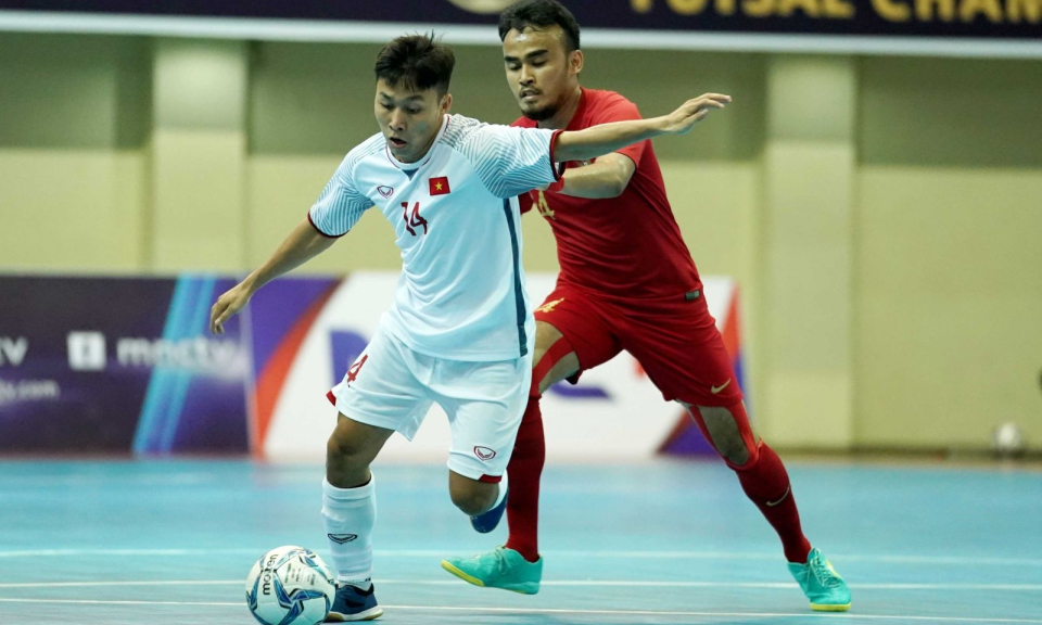 Futsal Việt Nam xếp hạng tư Giải Đông - Nam Á