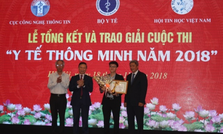 10 sản phẩm đoạt giải cuộc thi “Y tế thông minh năm 2018”