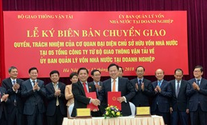 Chính thức bàn giao 5 'ông lớn' ngành giao thông về Uỷ ban Quản lý vốn