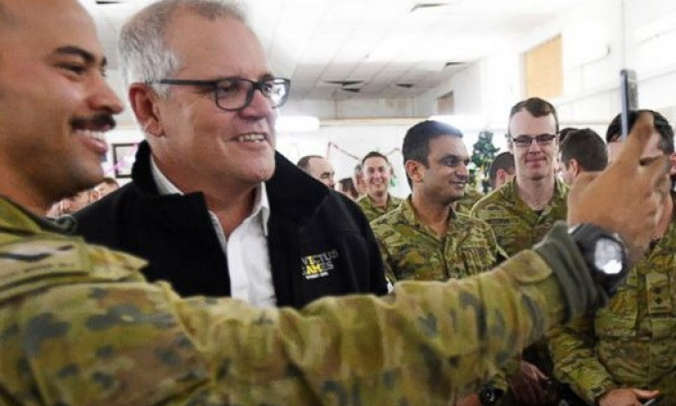 Thủ tướng Australia Scott Morrison lần đầu tiên công du Trung Đông