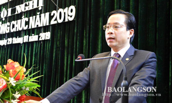 Văn phòng Tỉnh uỷ tổ chức hội nghị cán bộ công chức năm 2019