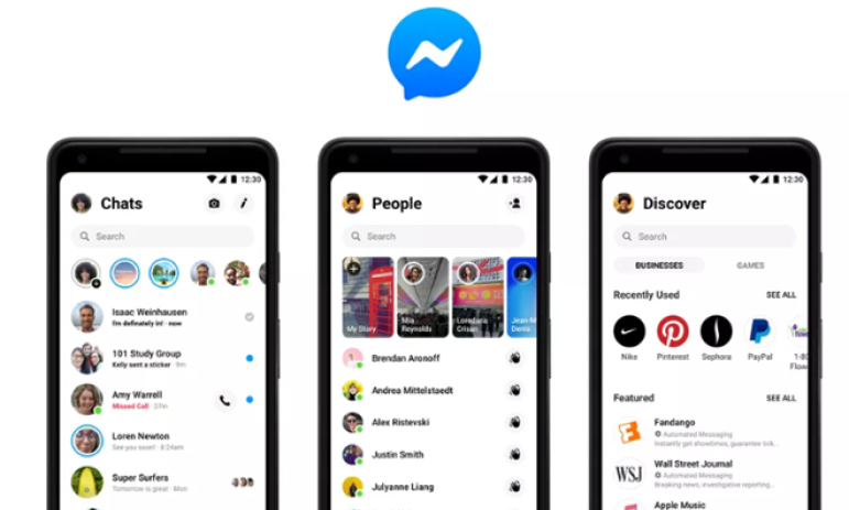 Facebook chính thức phát hành cập nhật Messenger với giao diện mới