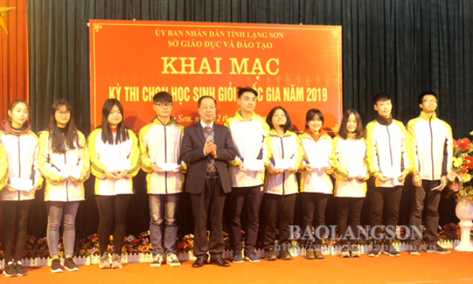 Lạng Sơn: 48 thí sinh tham gia kỳ thi học sinh giỏi quốc gia 2019