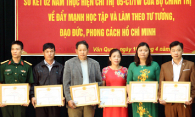 Thực hiện Chỉ thị 05: Nhìn lại việc thực hiện chuyên đề năm 2018