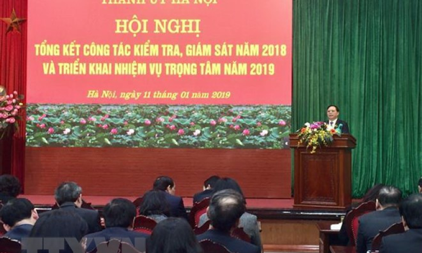 Hà Nội thi hành kỷ luật 1.114 đảng viên trong năm 2018 vừa qua