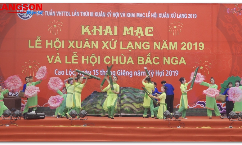 Khai mạc lễ hội Xuân Xứ Lạng năm 2019 và lễ hội chùa Bắc Nga