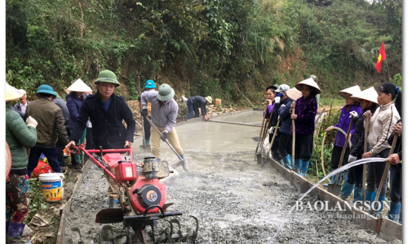 Sôi nổi ra quân làm giao thông, thủy lợi