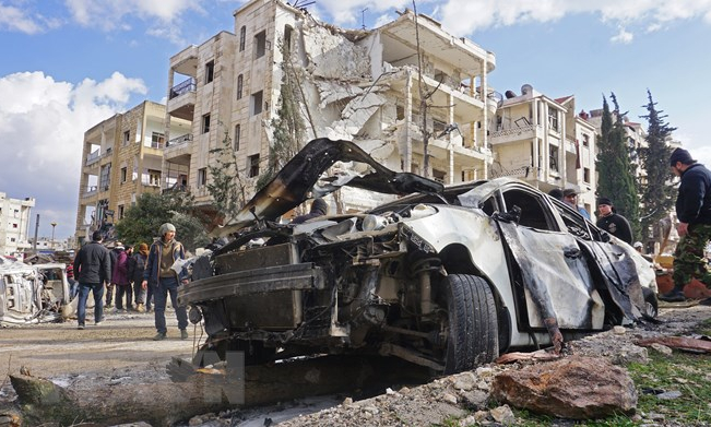 Syria: Đánh bom kép tại thành phố Idlib, ít nhất 15 người thiệt mạng