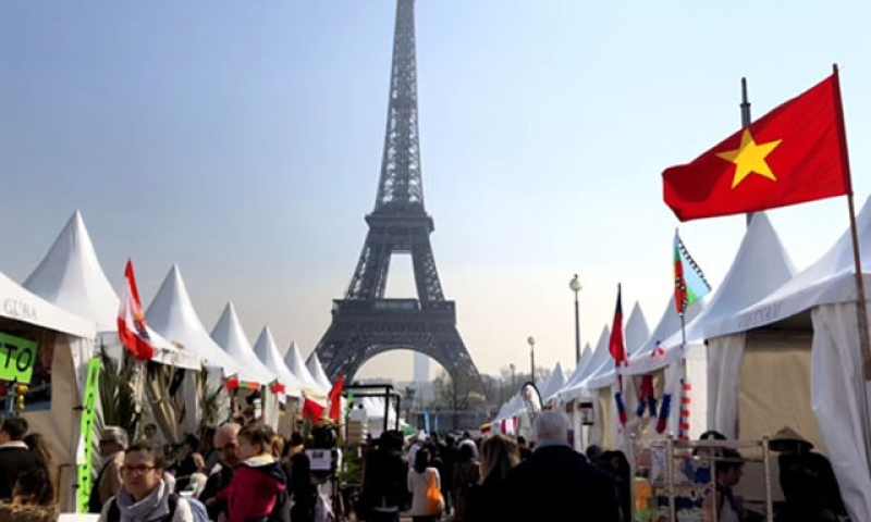 Ẩm thực Việt Nam tại "Làng Ẩm thực quốc tế " ở Paris