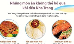 Những món ăn không thể bỏ qua khi đến Nha Trang