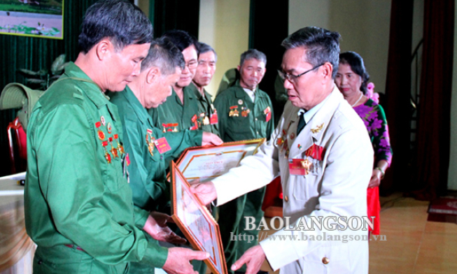 Hội Chiến sĩ bảo vệ thành cổ Quảng Trị năm 1972 tỉnh Lạng Sơn đại hội nhiệm kỳ 2019 - 2024