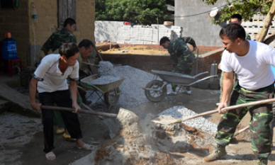 Bộ đội Biên phòng tỉnh học tập và làm theo gương Bác