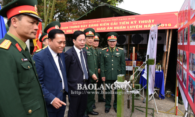 Ra quân huấn luyện năm 2019