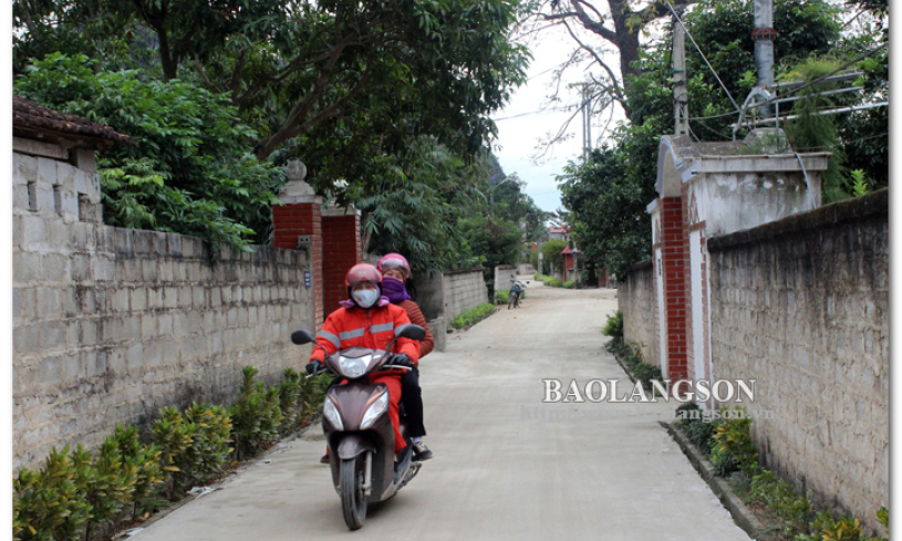 Chi Lăng nâng chất các tiêu chí