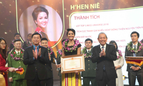 Vinh danh 10 gương mặt trẻ Việt Nam tiêu biểu năm 2018