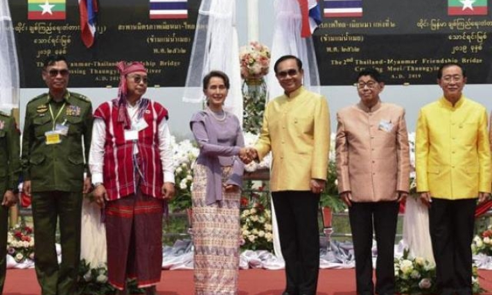 Khánh thành cầu hữu nghị thứ hai nối Thái-lan và Myanmar