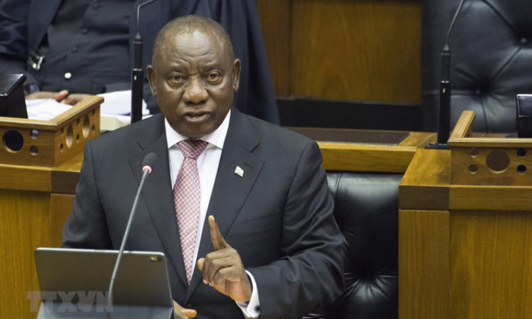 Nghị sỹ Nam Phi bầu lại ông Cyril Ramaphosa làm tổng thống